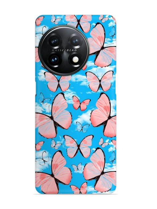 Seamless Pattern Tropical Snap Case for Oneplus 11 (5G)