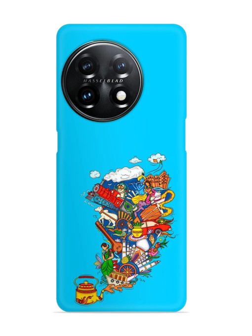 Vector Design Indian Snap Case for Oneplus 11 (5G)