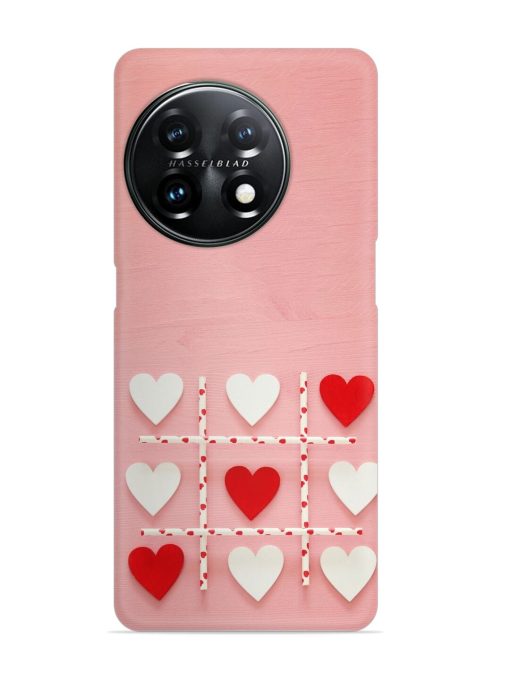 Valentines Day Concept Snap Case for Oneplus 11 (5G)