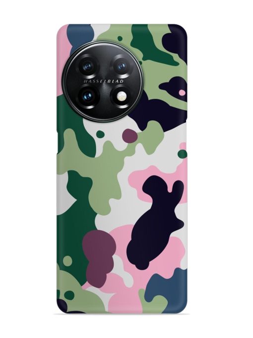 Seamless Funky Camouflage Snap Case for Oneplus 11 (5G)