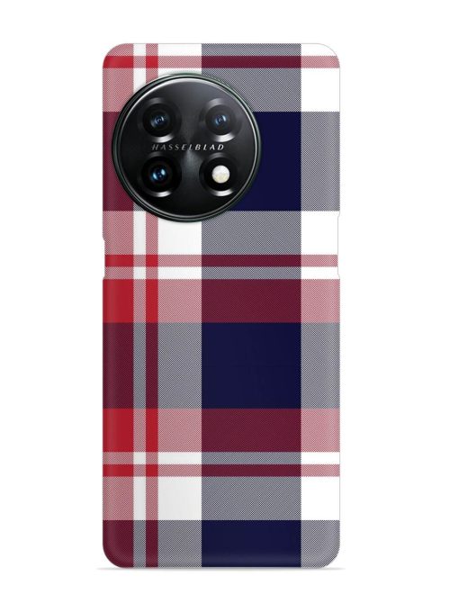 Classic Plaid Tartan Snap Case for Oneplus 11 (5G)