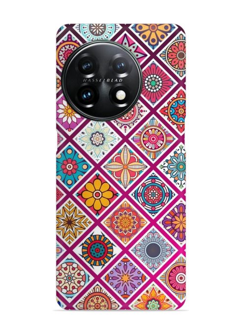 Seamless Tile Pattern Snap Case for Oneplus 11 (5G)