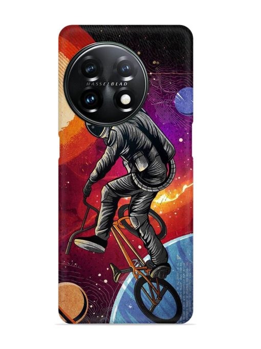 Super Eclipse Bmx Bike Snap Case for Oneplus 11 (5G) Zapvi