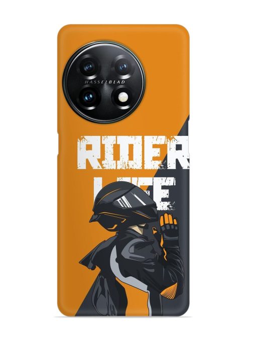 Rider Life Snap Case for Oneplus 11 (5G)