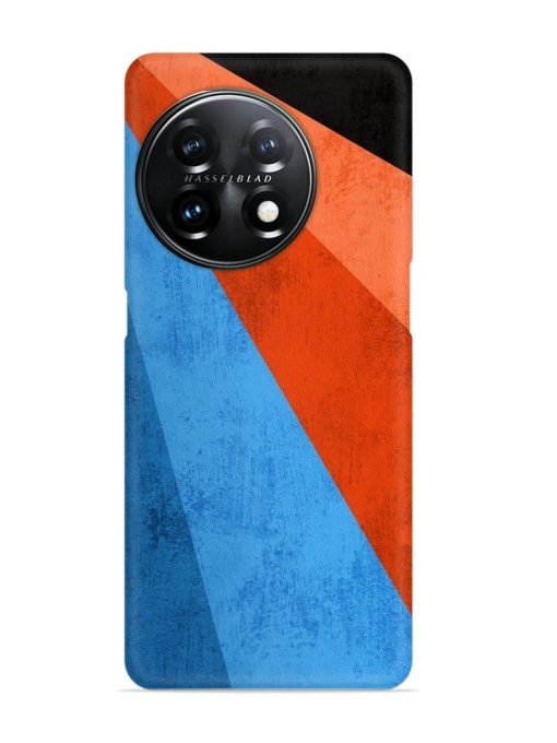 Modern Matte Abstract Snap Case for Oneplus 11 (5G) Zapvi