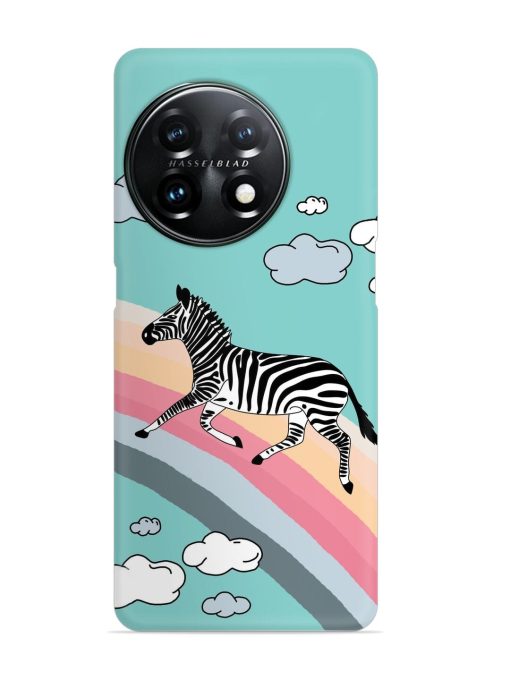 Running Zebra Snap Case for Oneplus 11 (5G)