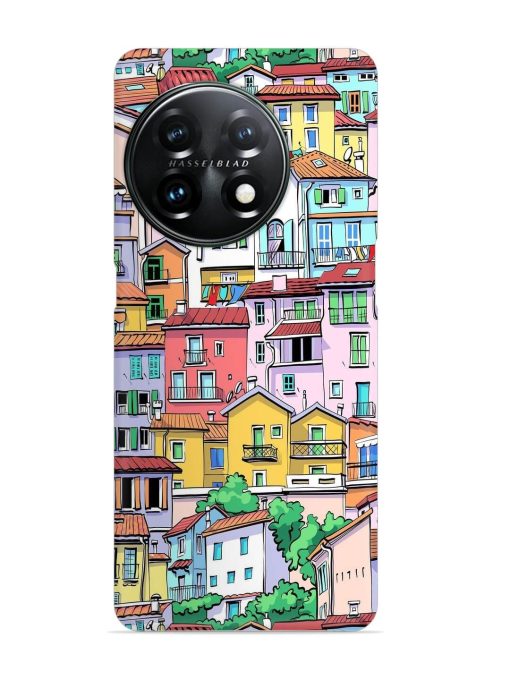 Europe Old Town Snap Case for Oneplus 11R (5G) Zapvi