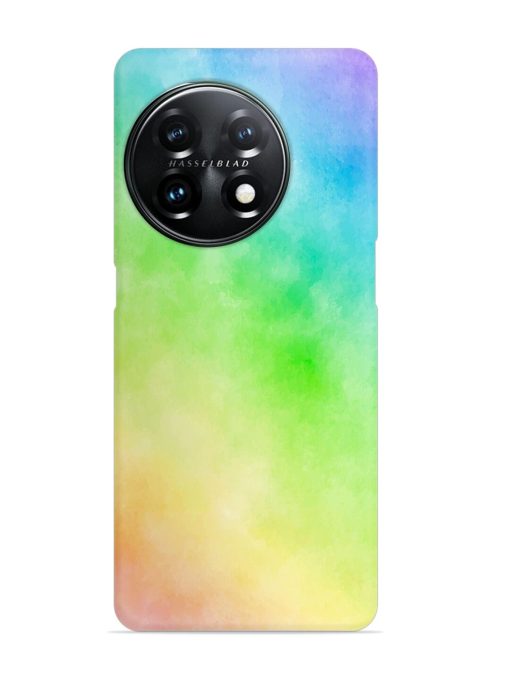 Watercolor Mixture Snap Case for Oneplus 11R (5G) Zapvi