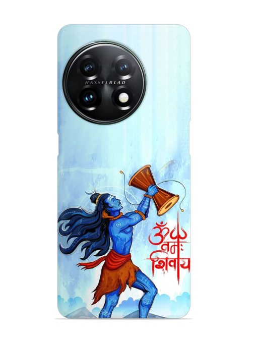 Illustration Lord Shiva Snap Case for Oneplus 11R (5G) Zapvi