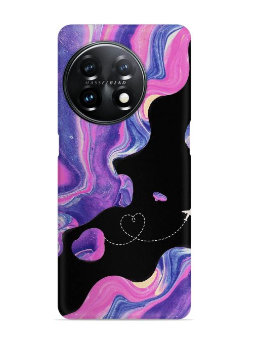 Glitter Art Snap Case for Oneplus 11R (5G) Zapvi