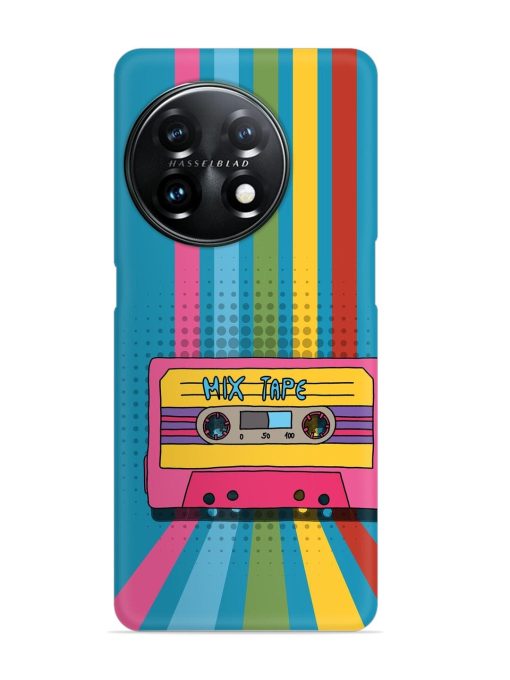 Mix Tape Vactor Snap Case for Oneplus 11R (5G) Zapvi