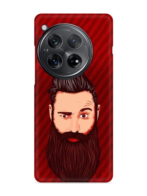 Beardo Man Snap Case for Oneplus 12 (5G)