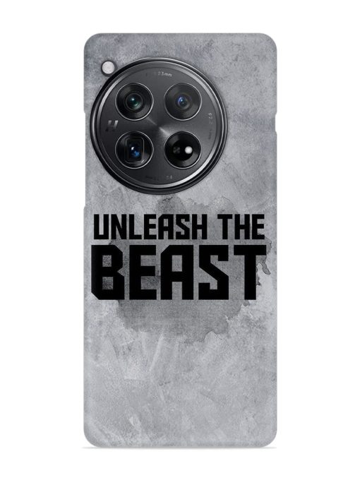 Unleash The Beast Snap Case for Oneplus 12 (5G) Zapvi