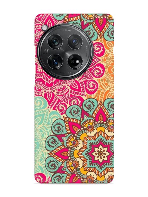 Mandala Seamless Snap Case for Oneplus 12 (5G) Zapvi