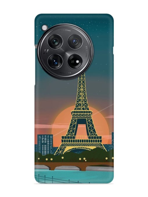 Scenery Architecture France Paris Snap Case for Oneplus 12 (5G) Zapvi