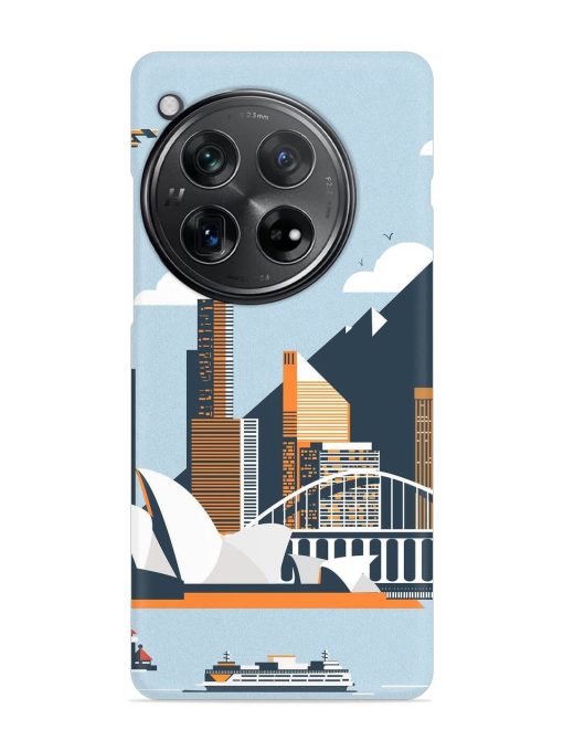 Sydney Opera Landscape Snap Case for Oneplus 12 (5G)