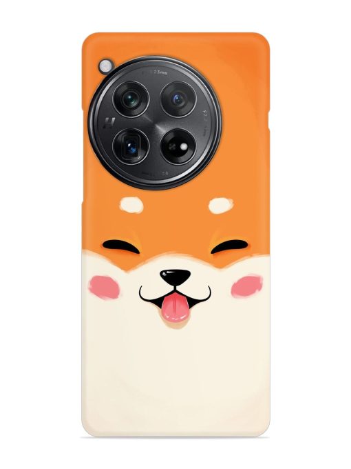 Happy Cat Art Snap Case for Oneplus 12 (5G)