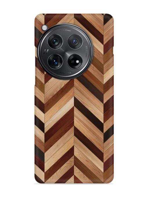 Seamless Wood Parquet Snap Case for Oneplus 12 (5G)