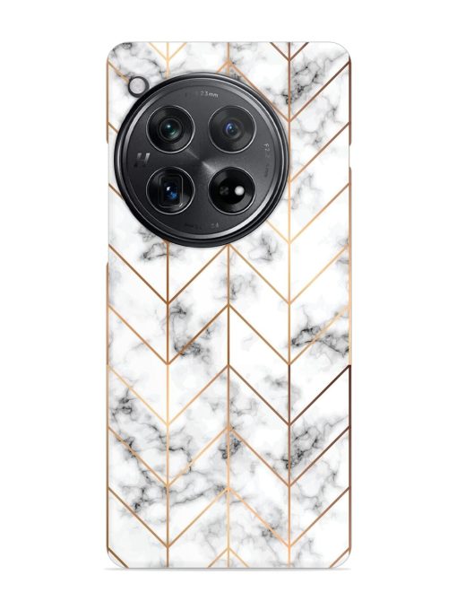 Vector Marble Texture Snap Case for Oneplus 12 (5G)