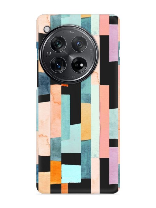 Geometric Seamless Pattern Snap Case for Oneplus 12 (5G)