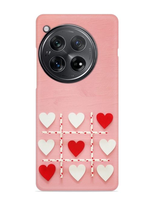 Valentines Day Concept Snap Case for Oneplus 12 (5G)