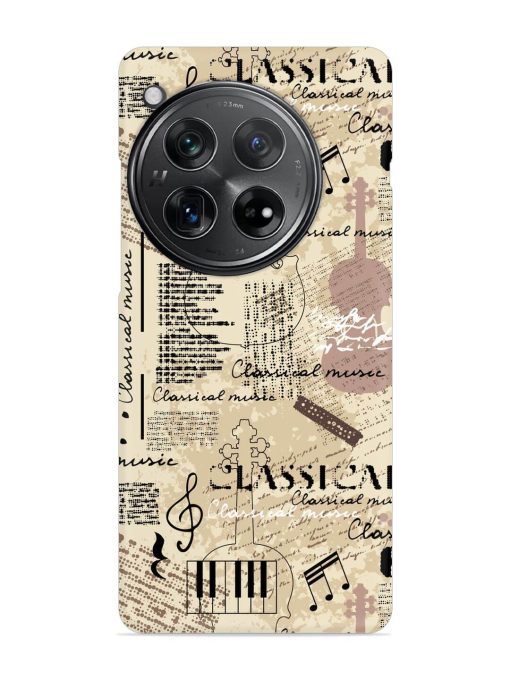 Classical Music Lpattern Snap Case for Oneplus 12 (5G)