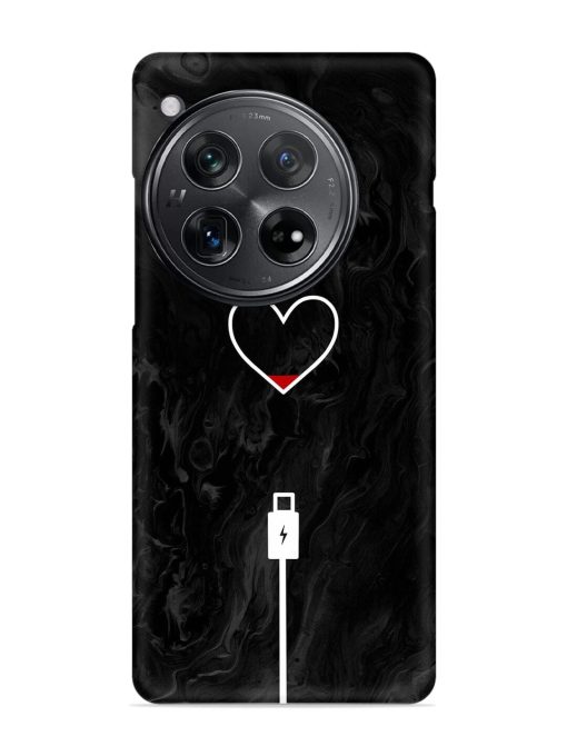 Heart Charging Vector Snap Case for Oneplus 12 (5G)