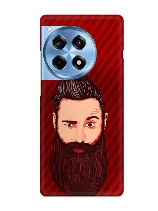 Beardo Man Snap Case for Oneplus 12R (5G)