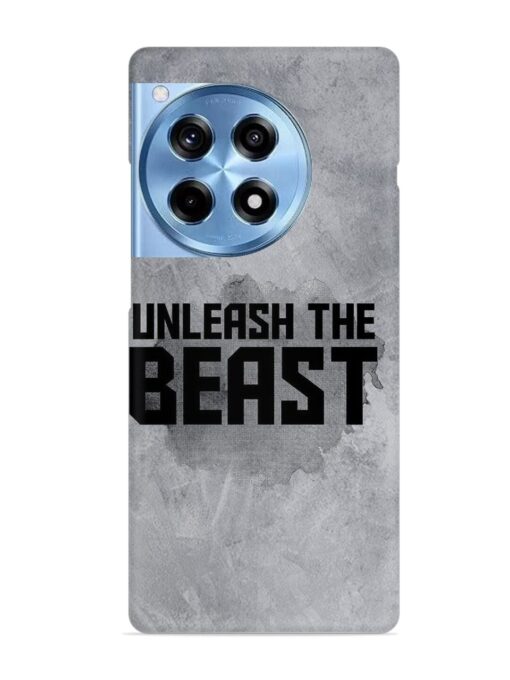 Unleash The Beast Snap Case for Oneplus 12R (5G) Zapvi