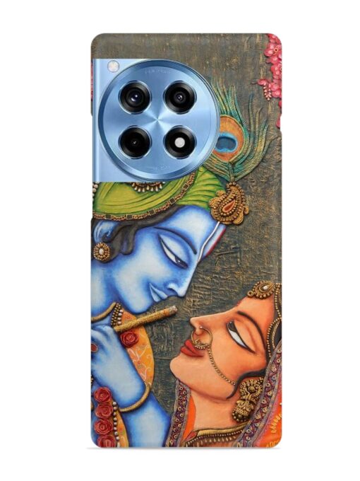 Lord Radha Krishna Flute Art Snap Case for Oneplus 12R (5G)