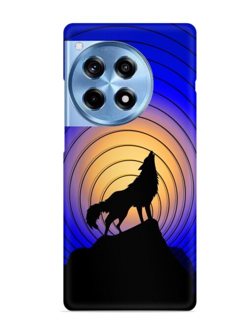 Fox Roaring Design Snap Case for Oneplus 12R (5G)