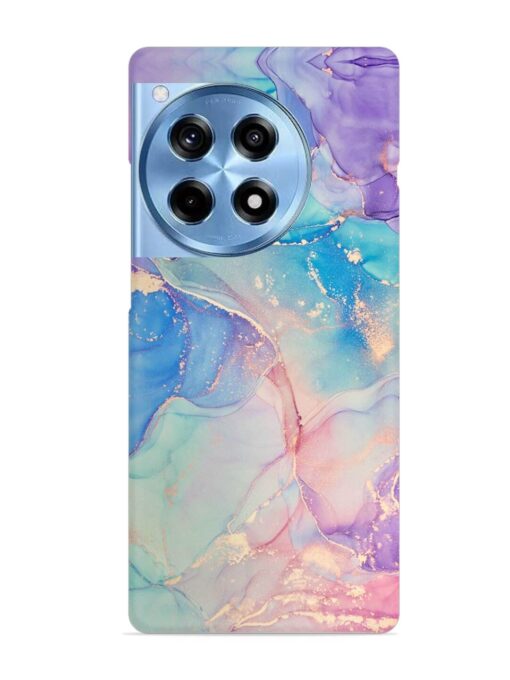 Alcohol Ink Colors Snap Case for Oneplus 12R (5G) Zapvi