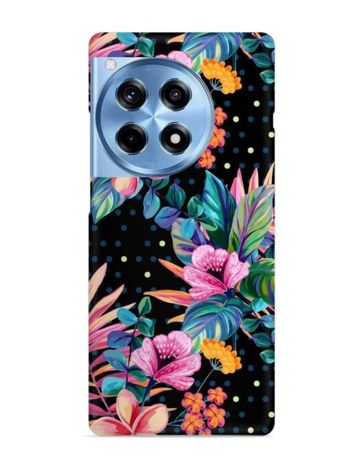 Seamless Floral Pattern Snap Case for Oneplus 12R (5G) Zapvi