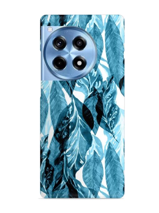 Leaves Pattern Jungle Snap Case for Oneplus 12R (5G) Zapvi