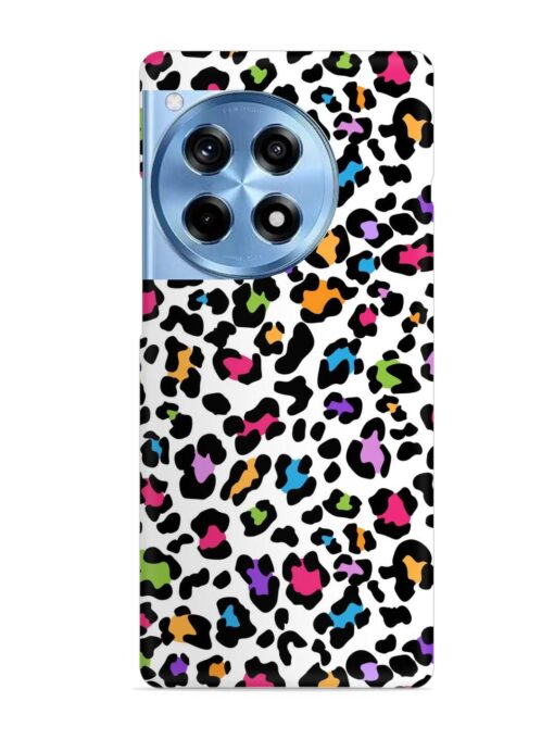 Seamless Leopard Pattern Snap Case for Oneplus 12R (5G) Zapvi