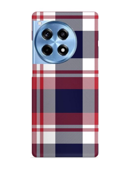 Classic Plaid Tartan Snap Case for Oneplus 12R (5G)