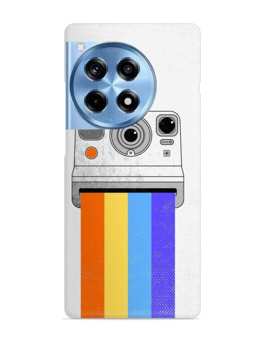 Retro Camera Art Snap Case for Oneplus 12R (5G) Zapvi