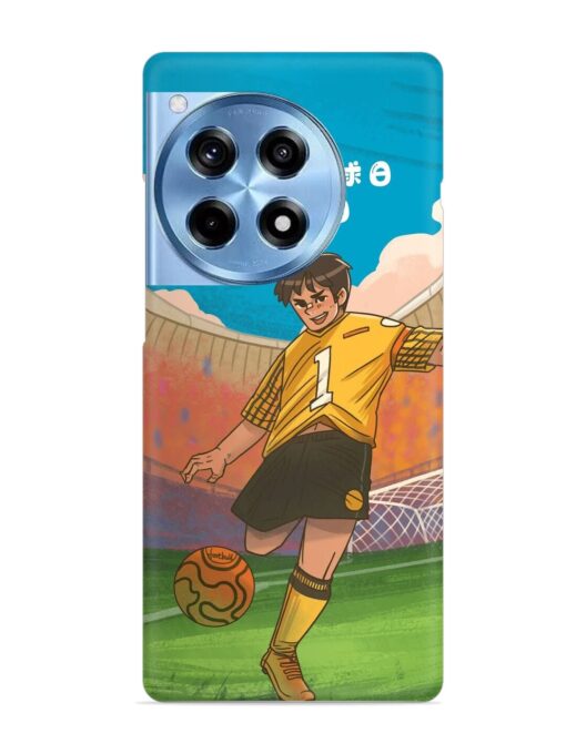 Soccer Kick Snap Case for Oneplus 12R (5G) Zapvi