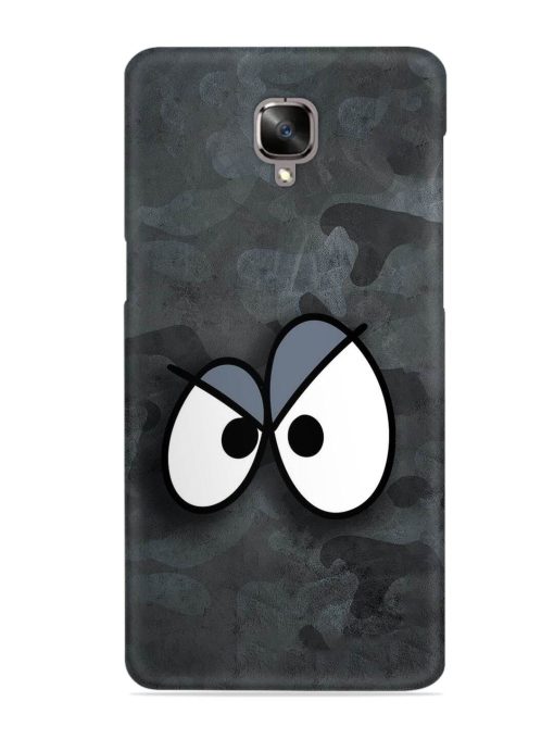 Big Eyes Night Mode Snap Case for Oneplus 3 Zapvi