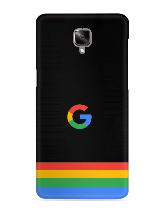 Google Logo Art Snap Case for Oneplus 3