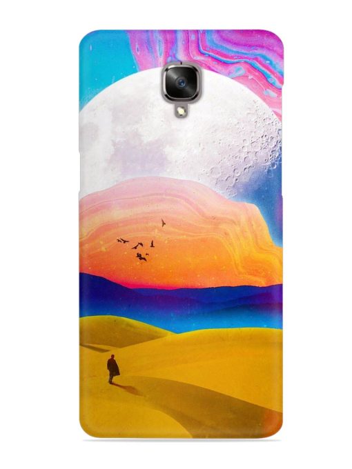 Sandy Desert Snap Case for Oneplus 3 Zapvi