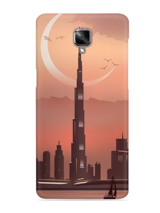 Landmark Burj Khalifa Snap Case for Oneplus 3 Zapvi