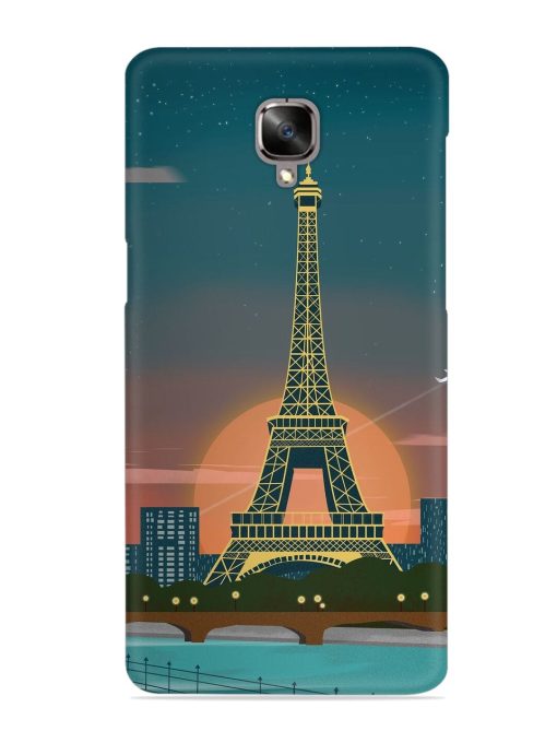 Scenery Architecture France Paris Snap Case for Oneplus 3 Zapvi