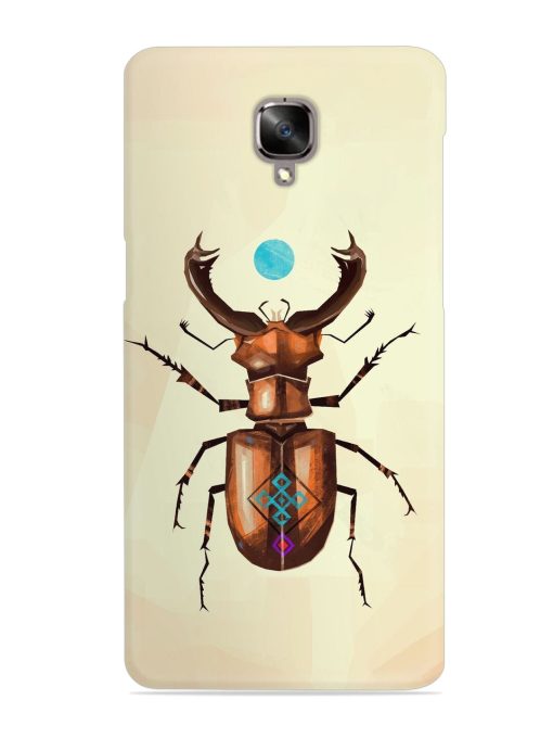 Stag Beetle Vector Snap Case for Oneplus 3