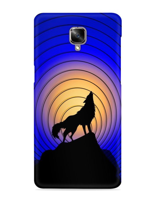 Fox Roaring Design Snap Case for Oneplus 3