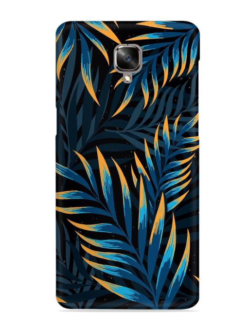 Abstract Leaf Art Snap Case for Oneplus 3 Zapvi