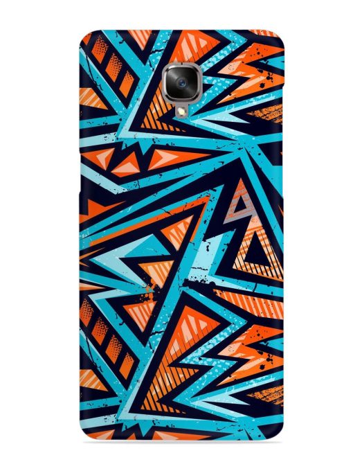 Abstract Seamless Grunge Snap Case for Oneplus 3 Zapvi