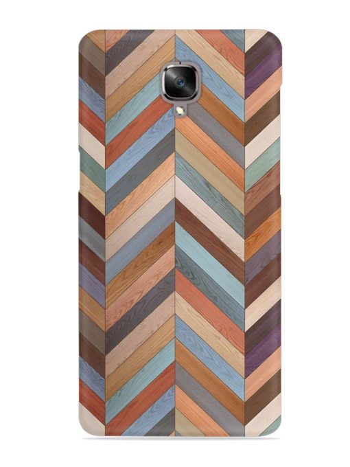 Seamless Wood Parquet Snap Case for Oneplus 3