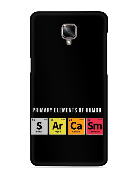 Primary Elements Humor Snap Case for Oneplus 3