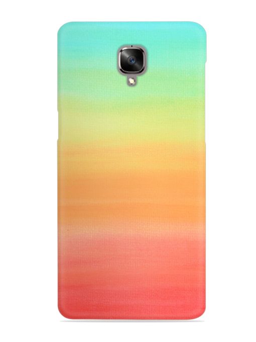 Background Sky Watercolor Snap Case for Oneplus 3 Zapvi